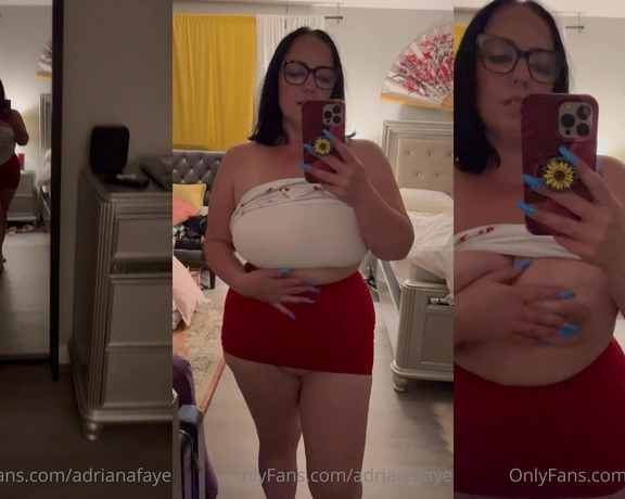 Adriana Faye aka adrianafaye - 08-10-2023 OnlyFans Video - Cum dance with mepull my huge tits out and touch my wet pussy