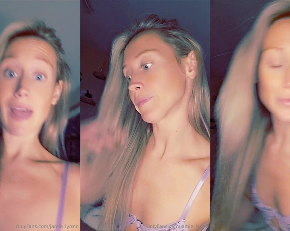 Jamie Lynn aka jamie_lynnn - 01-03-2025 OnlyFans Video - Thursday Night So grateful for this gift I absolutely love itI hope you like it on_nsff