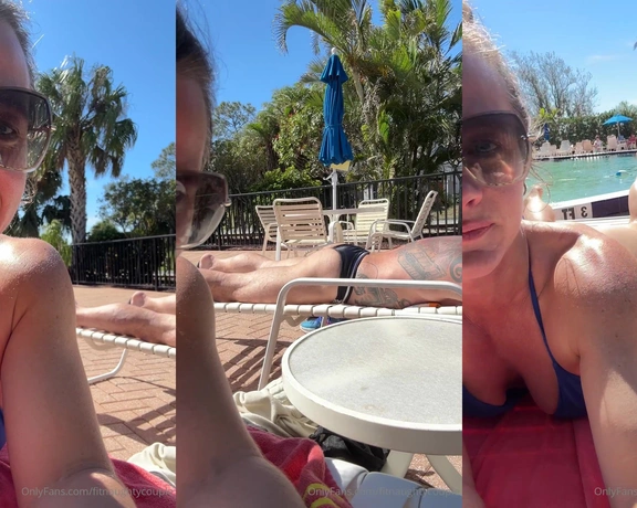 FitNaughtyCouple aka fitnaughtycouple - 02-17-2025 OnlyFans Video - Happppppy Monday yall Just working on our matching tan lines before busting out another longgg productive