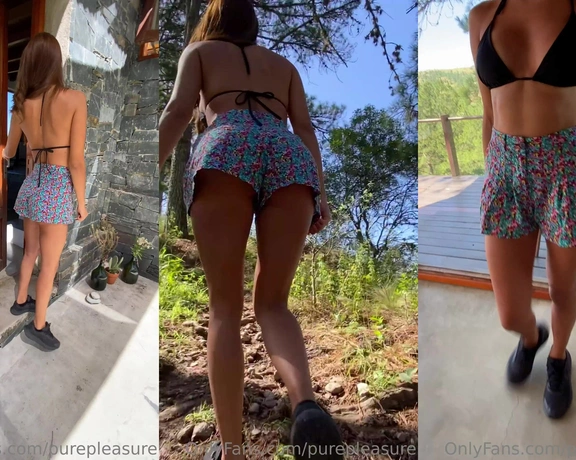 PurePleasureX aka purepleasure - 02-17-2023 OnlyFans Video - I wish to improve your mood by seeing me shine among so much nature