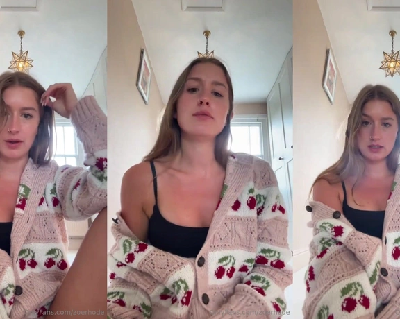 Zoe Rhode aka zoerhode - 08-18-2024 OnlyFans Video - Do you like countdowns