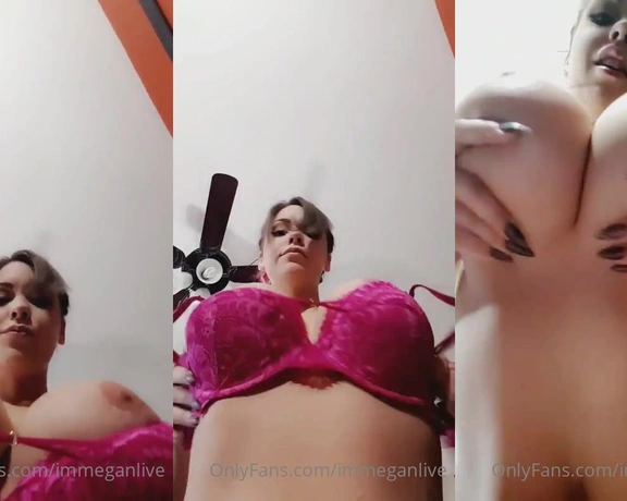 ImMeganLive aka immeganlive - 10-20-2020 OnlyFans Video - Take a look to the sky, you never know when a big pair of boobs can