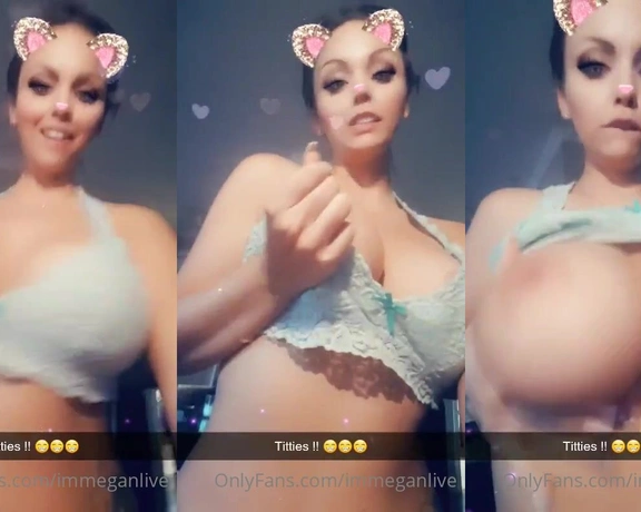 ImMeganLive aka immeganlive - 12-29-2020 OnlyFans Video - More titties