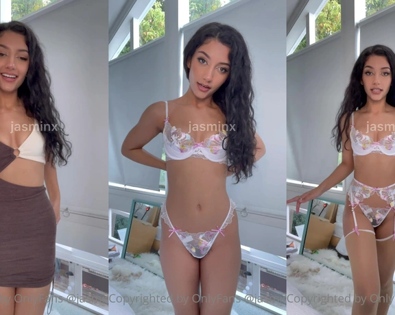 Jasminx aka jasminx - 09-22-2021 OnlyFans Video - new lingerie try on i think this is definitely a new favourite  what do u