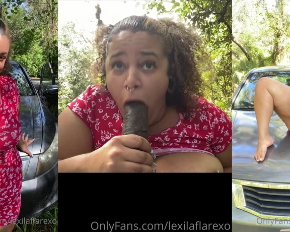 Lex S4turnb4by aka s4turnb4by - 08-12-2021 OnlyFans Video - Your bbw gf makes you pull the car over for a suck and titty fuck but