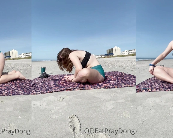 EatPrayDong aka eatpraydong - 05-23-2021 OnlyFans Video - Good morning Heres a little stretching to get your day started  Its gorgeous outside and