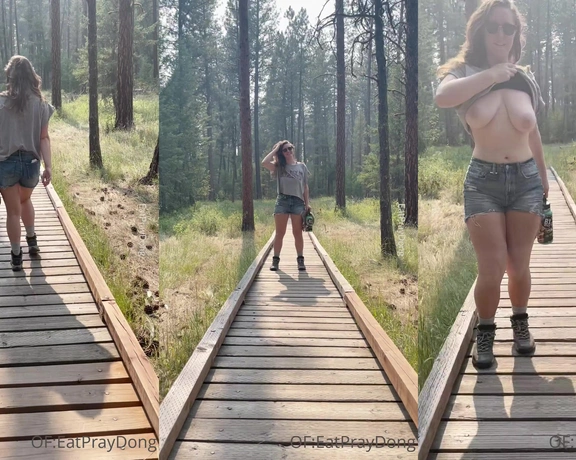 EatPrayDong aka eatpraydong - 08-15-2021 OnlyFans Video - A few pics from our hike yesterday Also, there will not be a live massage this