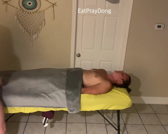 EatPrayDong aka eatpraydong - 08-25-2021 OnlyFans Video - Heres another camera angle from last nights massage