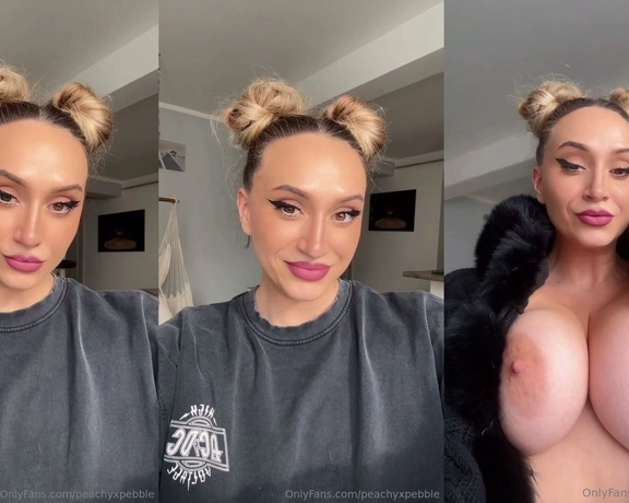 PeachyXpebble aka peachyxpebble - 02-25-2024 OnlyFans Video - Go, go, go, go