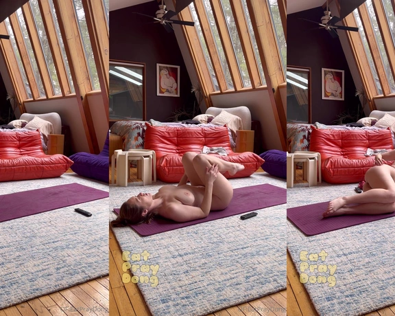 EatPrayDong aka eatpraydong - 02-05-2025 OnlyFans Video - I have some naked pilates for you I dont do pilates as often as yoga, so