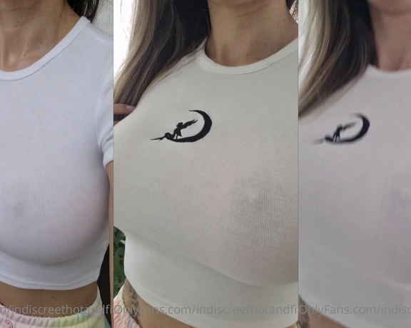 IndiscreetHotAndFit aka indiscreethotandfit - 09-05-2022 OnlyFans Video - Are my nipples too obvious in this top I love watching them bouncing while I walk