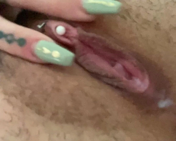 Indica Flower aka indicaflower - 04-24-2021 OnlyFans Video - I shoot for NYMPHO tomorrow guess its time to shave