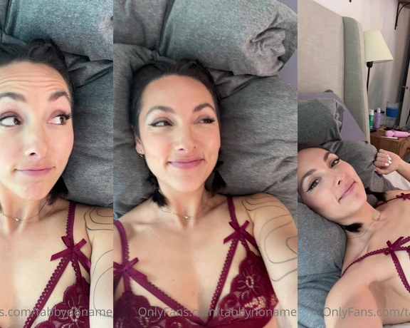 TabbyNoName aka tabbynoname - 06-21-2022 OnlyFans Video - Just some pre_shooting silliness