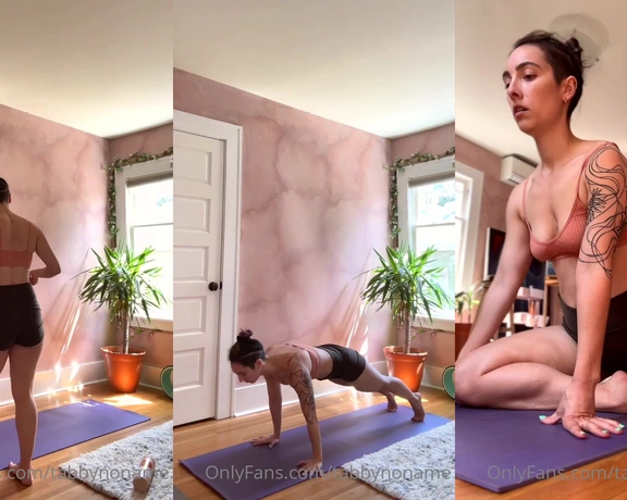 TabbyNoName aka tabbynoname - 05-20-2023 OnlyFans Video - getting back into my yoga practice