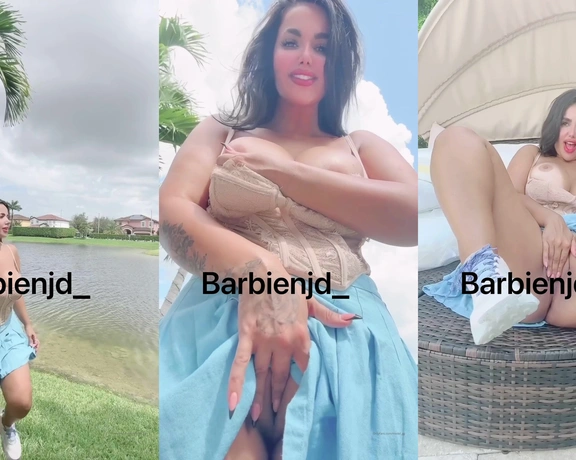 Barbienjd_ aka model_g.g - 08-04-2023 OnlyFans Video - 12  50 This week seen from the lake,