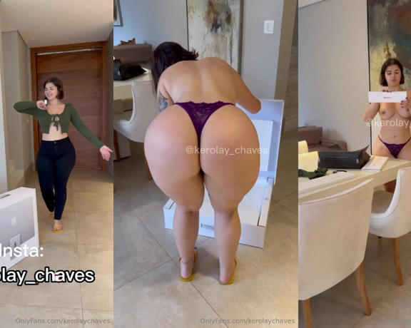 Kerolay Chaves aka kerolaychaves - 11-10-2023 OnlyFans Video - Mostrando e comemorando com vocês uma compra que fiz para poder responder melhor vocês por