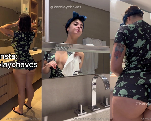 Kerolay Chaves aka kerolaychaves - 01-27-2024 OnlyFans Video - Oi meu bem, vocês pediram, vou mostrar um pouco do que faço quando acordo