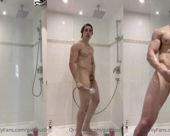 Youssef khelil aka gattouz0 - 04-14-2023 OnlyFans Video - More shower videos