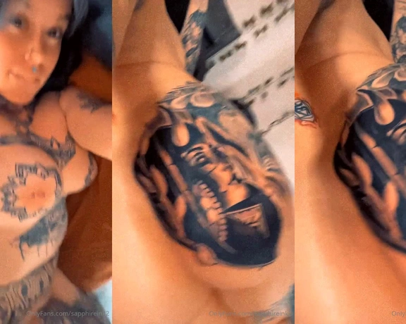 Sapphireink aka sapphireink2 - 04-07-2024 OnlyFans Video - Loving my new tattoo do yall Like it