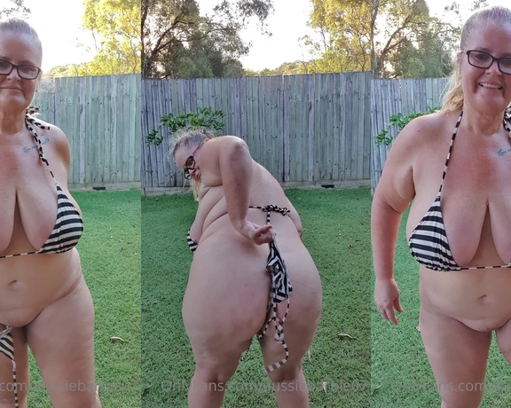 AussieBarbie07  VIP aka aussiebarbie07 - 02-25-2021 OnlyFans Video - A few video teases in the bikini_txbt