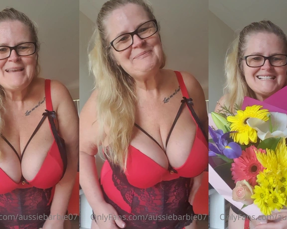 AussieBarbie07  VIP aka aussiebarbie07 - 07-01-2021 OnlyFans Video - Birthday celebrations continued  Heres a way for you to send me flowers or your choice