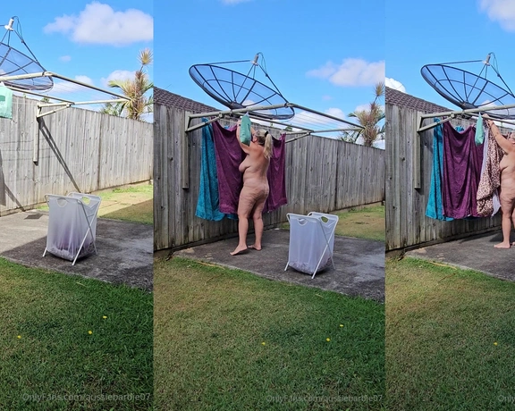 AussieBarbie07  VIP aka aussiebarbie07 - 02-23-2025 OnlyFans Video - Tip if you enjoy watching me doing normal chores things naked for you Would you like