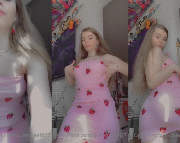 Queen_D aka queen_egirl27 - 04-02-2021 OnlyFans Video - Dresses