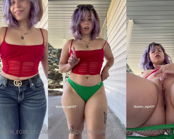 Queen_D aka queen_egirl27 - 05-11-2023 OnlyFans Video - I just really like teasing you guys sometimes  my jeans looked so good on me