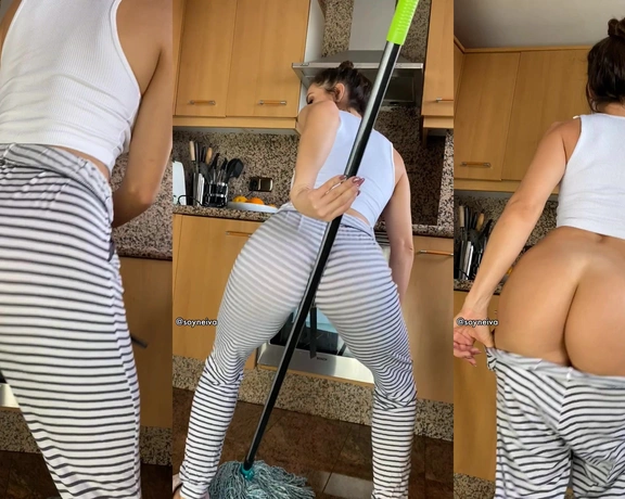 Soy Neiva aka soyneiva - 12-21-2019 OnlyFans Video - I needed a good cleaning