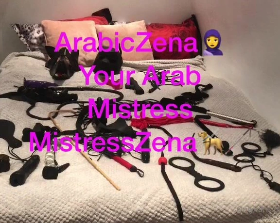 ArabicZena aka arabiczena - 02-10-2021 OnlyFans Video - MistressZena Your Arabic Mistress ArabicZena The One amp Only Time To Play