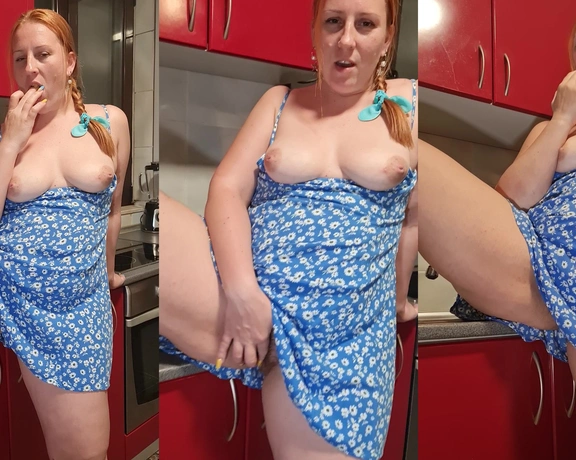 NiuraKoshkina aka missniko_official - 04-28-2022 OnlyFans Video - Playing with my pussy in my kitchen