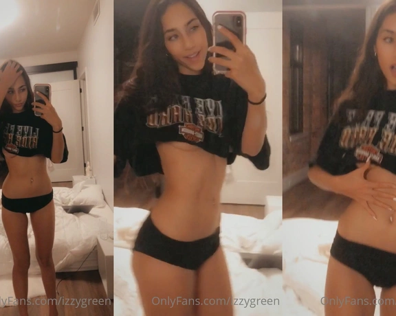 Izzy Green aka izzygreen - 03-16-2021 OnlyFans Video - i think it may be time for a better phone camera  i want you to