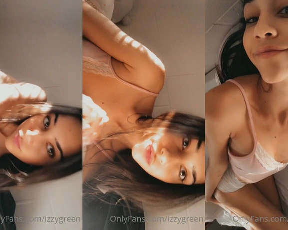 Izzy Green aka izzygreen - 11-04-2020 OnlyFans Video - good morning my loves lt3 currently on a zoom, but i promise im taking some fresh_5fni