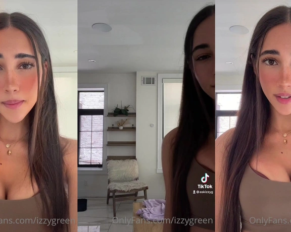 Izzy Green aka izzygreen - 10-01-2022 OnlyFans Video - in honor of my tiktok account getting banned, here are my highlight tiktoks  that way_acfe