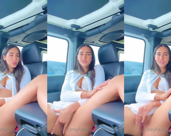 Izzy Green aka izzygreen - 07-05-2023 OnlyFans Video - what the girl who parked next to you is REALLY doing