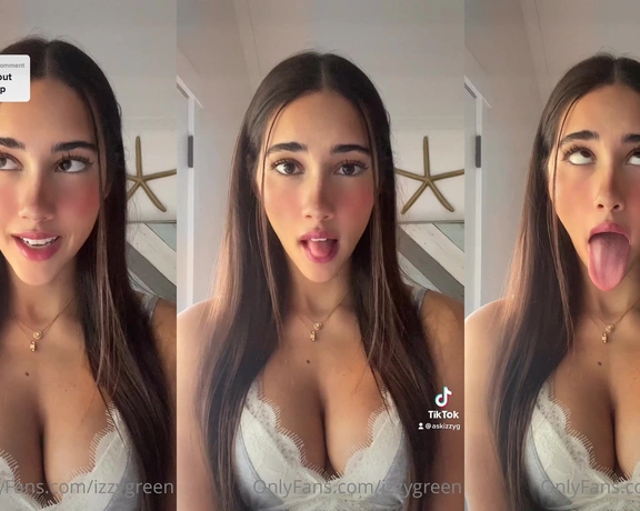 Izzy Green aka izzygreen - 10-01-2022 OnlyFans Video - in honor of my tiktok account getting banned, here are my highlight tiktoks  that way_oikx