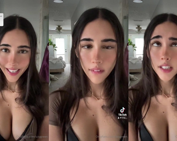 Izzy Green aka izzygreen - 12-27-2023 OnlyFans Video - highlights from my banned tiktok acct P my new tiktok is iizzie_4z29