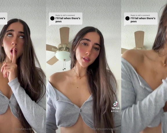 Izzy Green aka izzygreen - 12-27-2023 OnlyFans Video - highlights from my banned tiktok acct P my new tiktok is iizzie_gtff