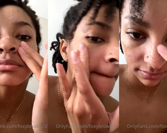 Foxybrown20 aka foxybrown20 - 06-14-2022 OnlyFans Video - If your girl dont rub in the cum get a new one