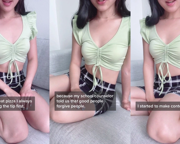 Ari Funsizedasian aka funsizedasian - 05-18-2021 OnlyFans Video - TikTok  Part 6 _ Filmed some longer videos today A little more serious than the