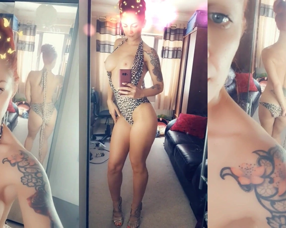 Ruby Onyx aka ruby_onyx - 08-02-2018 OnlyFans Video - Teasing in my New Outfit Anyone got any ideas for the Incredible amount of excess Tie_Cord