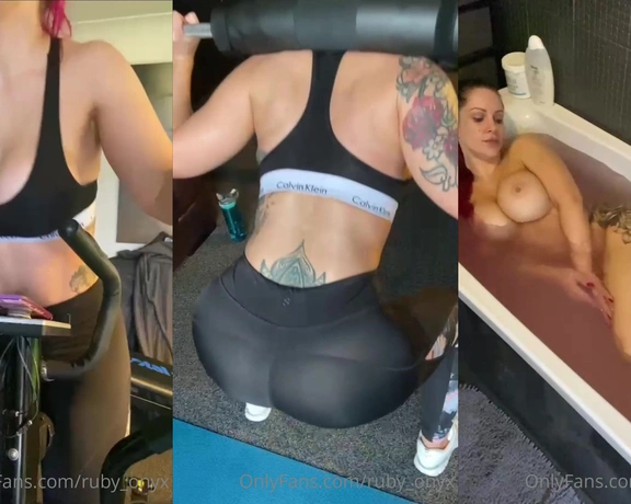 Ruby Onyx aka ruby_onyx - 02-08-2021 OnlyFans Video - Still been smashing the fitness this year Damn I am gonna look more banging than ever