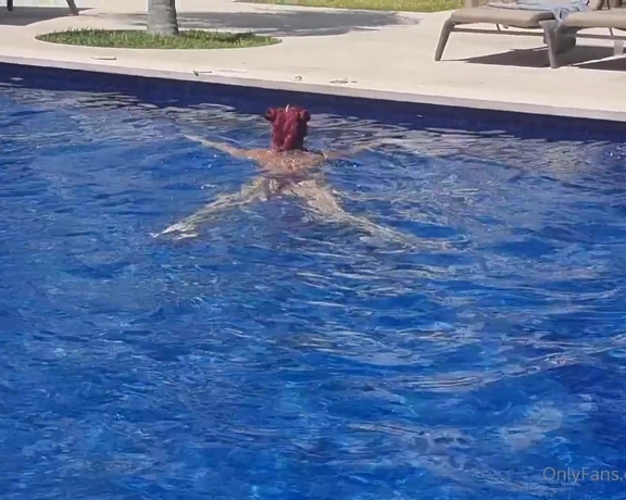 Ruby Onyx aka ruby_onyx - 03-25-2022 OnlyFans Video - Loved the pool today