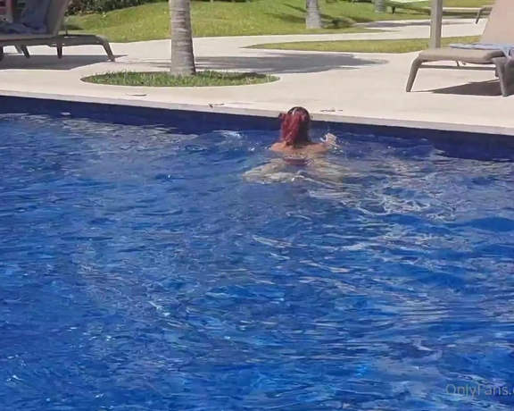 Ruby Onyx aka ruby_onyx - 03-25-2022 OnlyFans Video - Loved the pool today