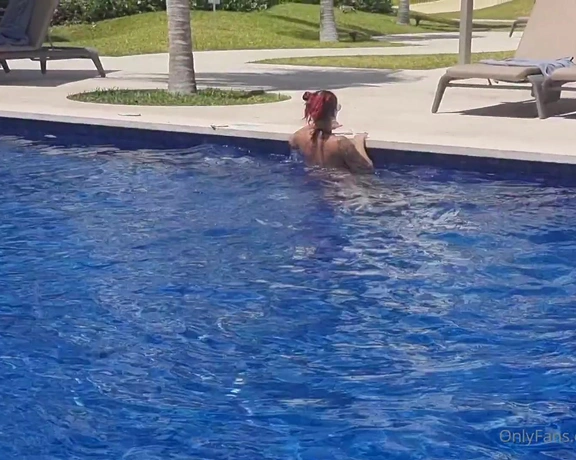 Ruby Onyx aka ruby_onyx - 03-25-2022 OnlyFans Video - Loved the pool today