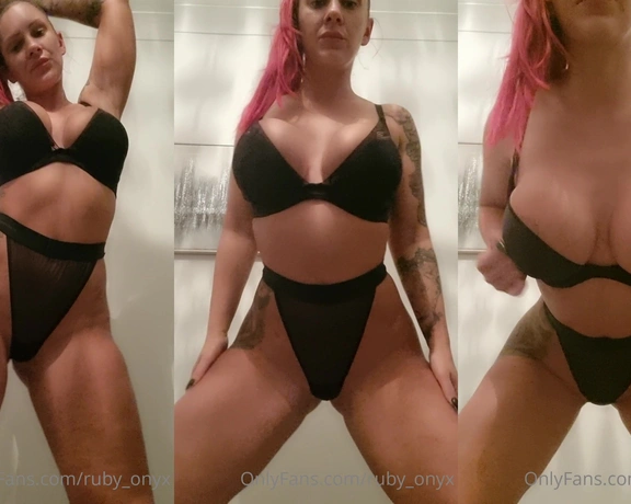 Ruby Onyx aka ruby_onyx - 12-18-2021 OnlyFans Video - Like my undies