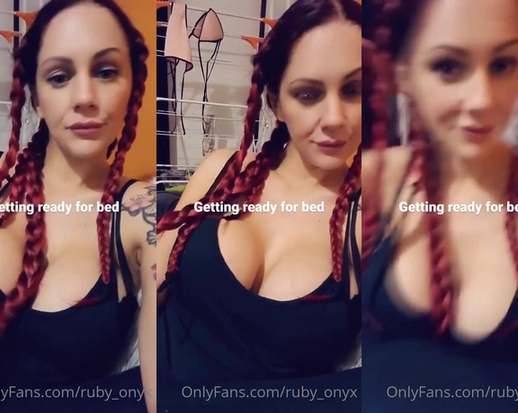 Ruby Onyx aka ruby_onyx - 07-15-2020 OnlyFans Video - Night gents