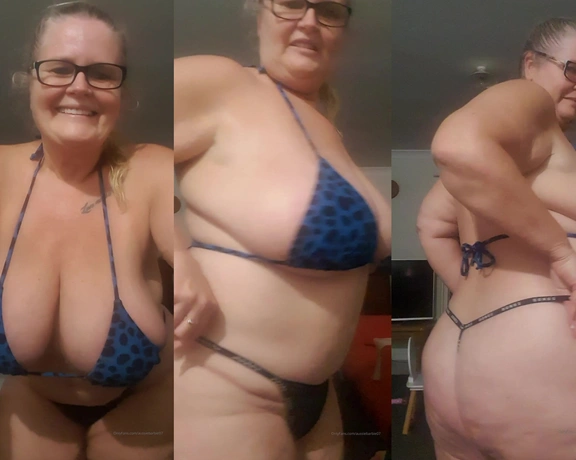 AussieBarbie07  VIP aka aussiebarbie07 - 02-08-2023 OnlyFans Video - Do you like this bikini and gstring