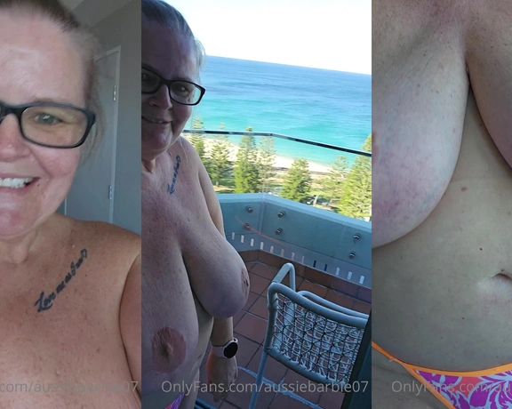 AussieBarbie07  VIP aka aussiebarbie07 - 07-08-2023 OnlyFans Video - Hey babe from my hotel room in Sydney