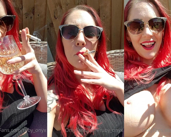 Ruby Onyx aka ruby_onyx - 05-30-2020 OnlyFans Video - Having a lovely time in the sunshine